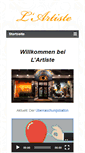 Mobile Screenshot of lartiste.de
